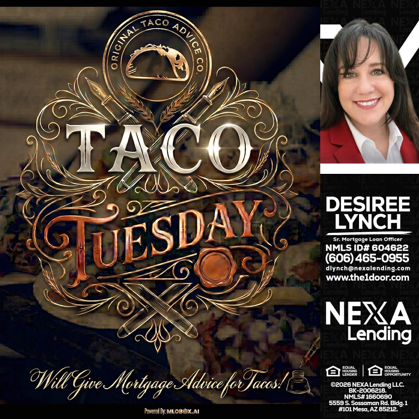 Taco Tuesday - Desiree Lynch -Founder & CEO