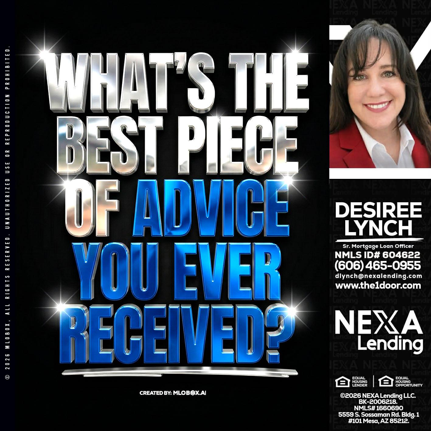 WHATS THE BEST - Desiree Lynch -Founder & CEO