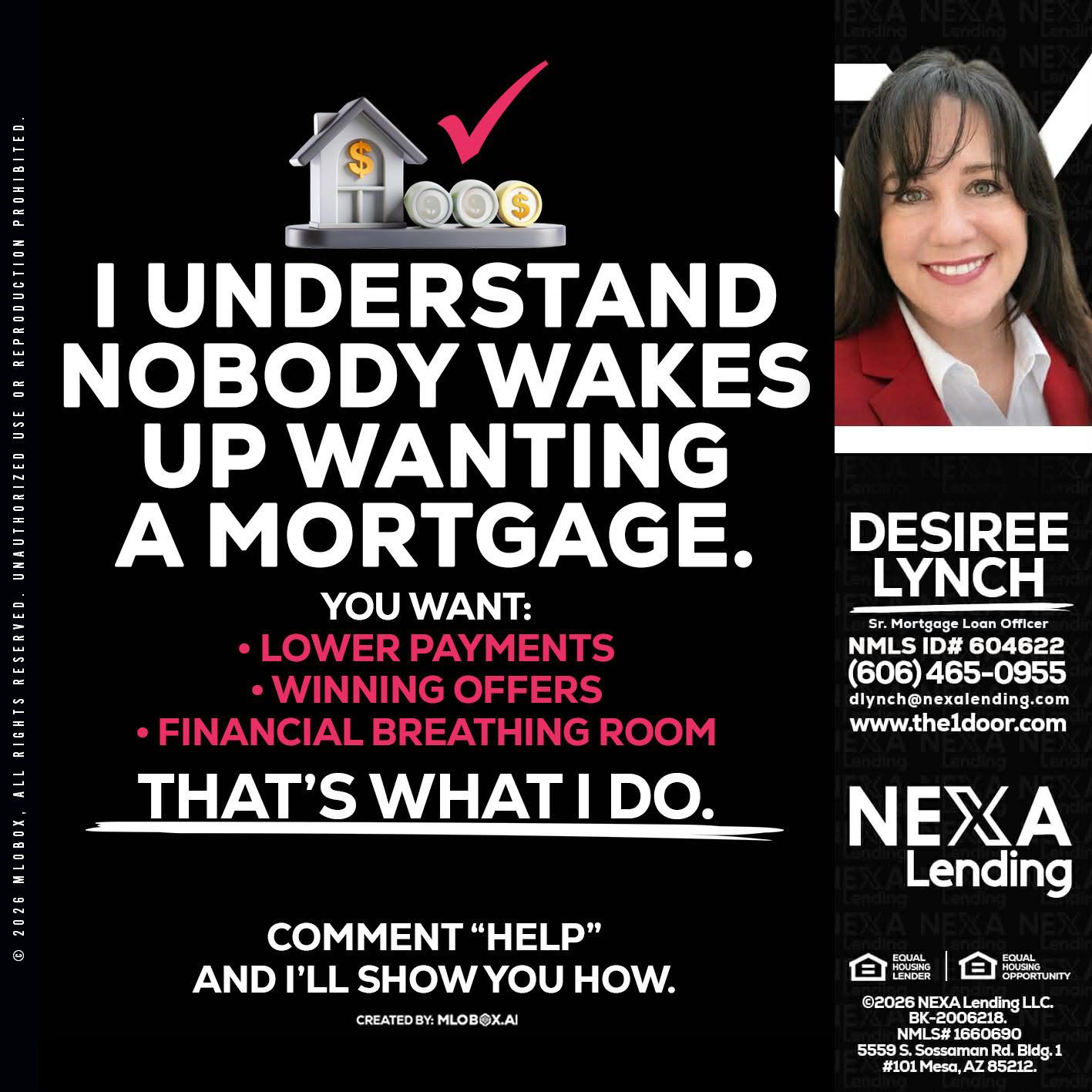 I UNDERSTAND - Desiree Lynch -Founder & CEO