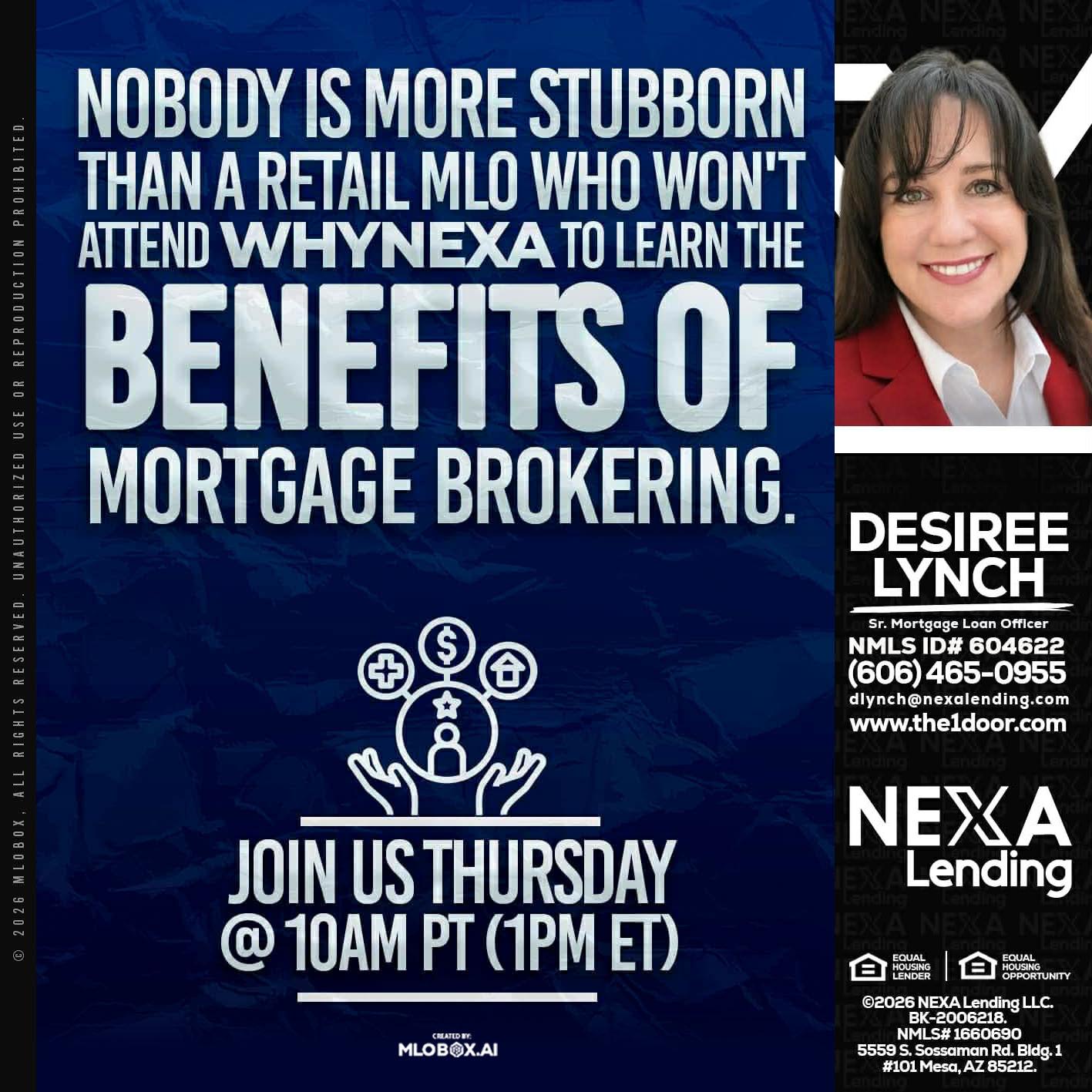 NOBODY IS MORE - Desiree Lynch -Founder & CEO